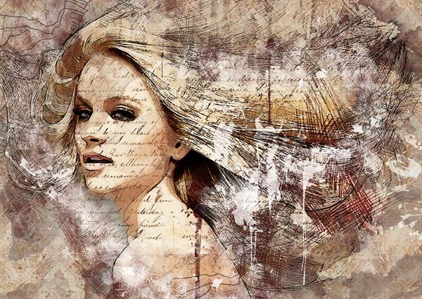 Editable Collage Art Photoshop Action